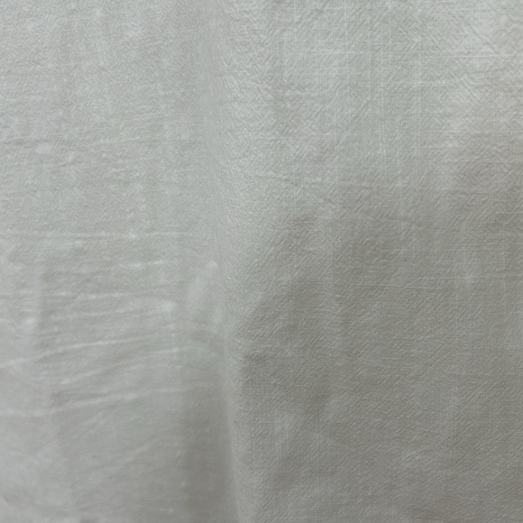 ZEAGOO WOMENS SHIRT DRESS SHORT SLEEVE WHITE LIGHTWEIGHT SZ LG - Picture 9 of 10